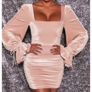 Oh Polly velvet mini